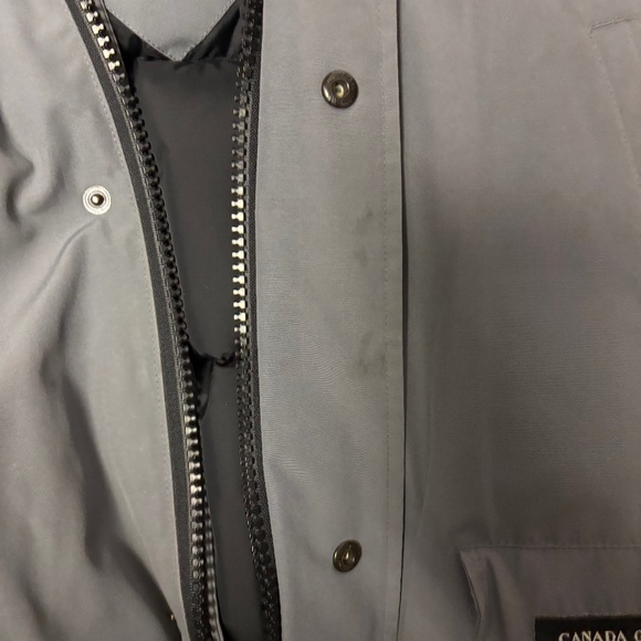 Men's Canada Goose Grey Chilliwack Bomber Jacket with Dust Bag - Size XL - Picture 4 of 6